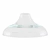 Clear Railway Glass Lamp Shade 14.6"
