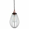 Abuja Industrial Cage Copper Pendant Light -Home-Lighting Sale abuja pendant light 8311