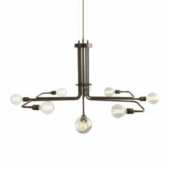 Amman Mid-Century Chandelier, Eight-Arm
