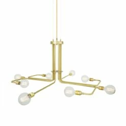 Amman Mid-Century Chandelier, Eight-Arm -Home-Lighting Sale amman chandelier 7787
