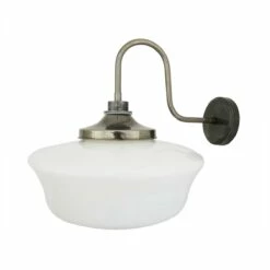 Anath Schoolhouse Swan Neck Wall Light IP44 -Home-Lighting Sale anath swan neck wall light 7979