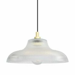 Aquarius Prismatic Glass Pendant Light 15.7" IP65
