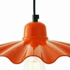 Ardle Ripple Shade Factory Pendant Light 11.8" -Home-Lighting Sale ardle modern factory pendant light 9339