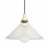 Beck Prismatic Glass Pendant Light IP65