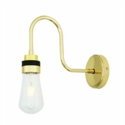 Bo Glass Swan Neck Wall Light IP65 15 Bo Glass Swan Neck Wall Light IP65 -Home-Lighting Sale bo swan neck wall light 7940