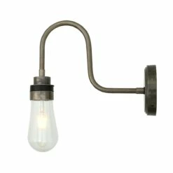 Bo Glass Swan Neck Wall Light IP65 12 Bo Glass Swan Neck Wall Light IP65 -Home-Lighting Sale bo swan neck wall light 7944