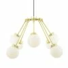 Boho Modern Globe Chandelier, Eight-Arm -Home-Lighting Sale boho chandelier 11357