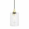 Calder Modern Glass Pendant Light IP65