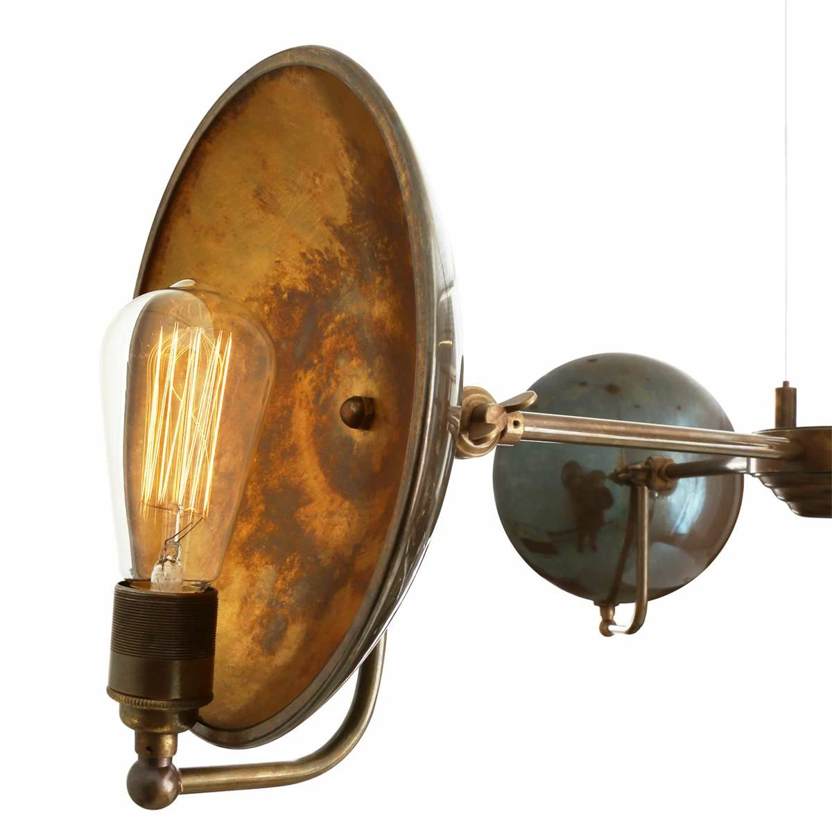 Chulainn B Industrial Dish Chandelier, Three-Arm 8 Chulainn B Industrial Dish Chandelier, Three-Arm - Image 6
