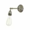Dabb Vintage Bare Bulb Wall Light With Swivel