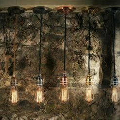 Dili Vintage Bare Bulb Pendant Light 18 Dili Vintage Bare Bulb Pendant Light -Home-Lighting Sale dili minimalist suspension pendant light 10585