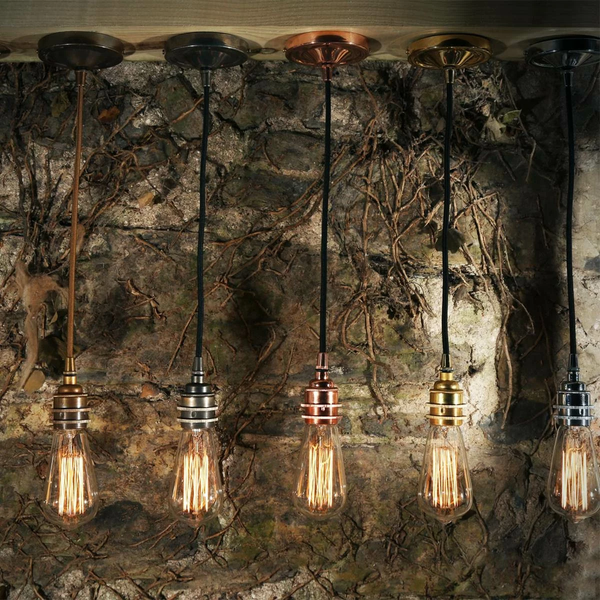 Dili Vintage Bare Bulb Pendant Light 10 Dili Vintage Bare Bulb Pendant Light - Image 8