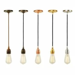 Dili Vintage Bare Bulb Pendant Light 17 Dili Vintage Bare Bulb Pendant Light -Home-Lighting Sale dili minimalist suspension pendant light 10586
