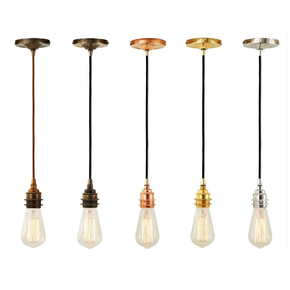 Dili Vintage Bare Bulb Pendant Light 9 Dili Vintage Bare Bulb Pendant Light - Image 7