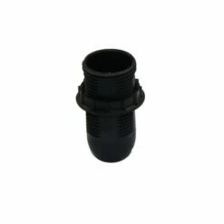 E14 Plastic Lamp Holder With Shade Ring M10