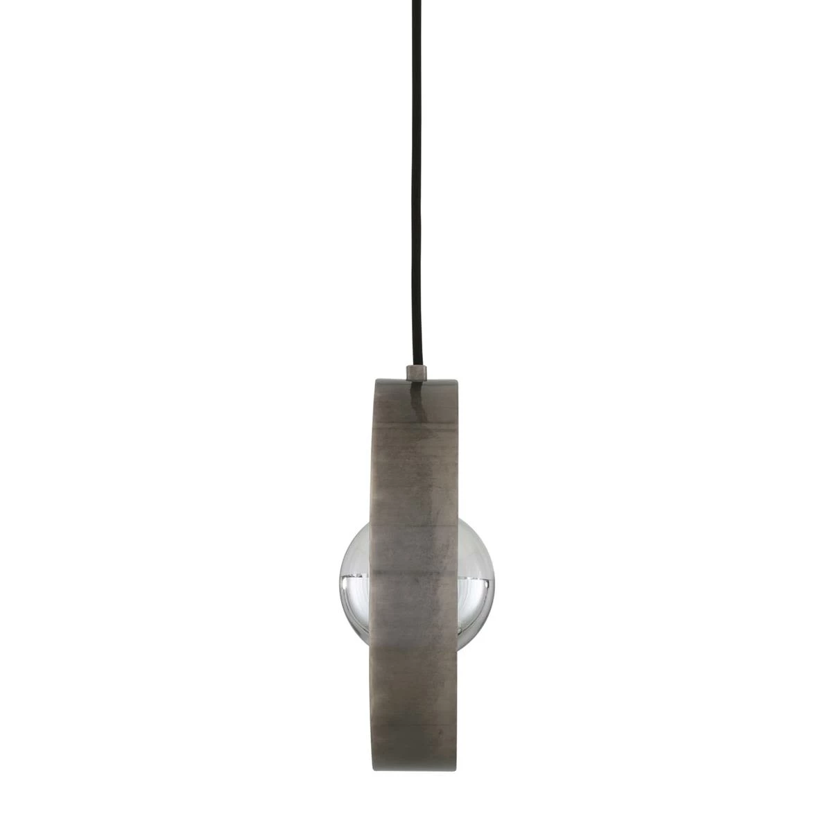 Fossa Modern Circular Brass Pendant Light 9.5" 5 Fossa Modern Circular Brass Pendant Light 9.5" - Image 3