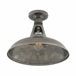 Geneva Industrial Flush Ceiling Light 11.8" -Home-Lighting Sale geneva ceiling light 13083