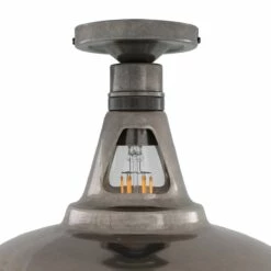 Geneva Industrial Flush Ceiling Light 11.8" -Home-Lighting Sale geneva ceiling light 13084