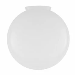 Large Opal Glass Globe Light Shade 15.8"