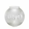 Frilled Victorian Globe Glass Lamp Shade 2 Frilled Victorian Globe Glass Lamp Shade -Home-Lighting Sale gl052