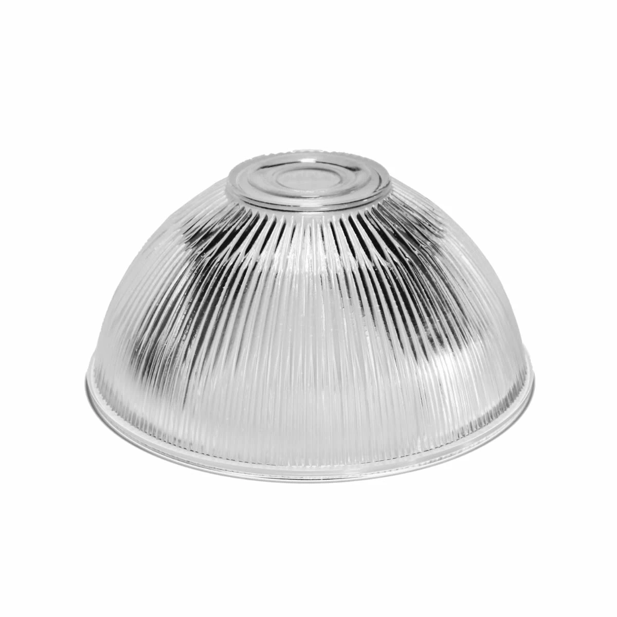 Holophane Glass Lamp Shade 7.7" 3 Holophane Glass Lamp Shade 7.7"