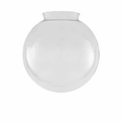 Clear Globe Glass Lamp Shade 7.9"