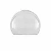 Clear Open Globe Glass Lamp Shade 9.8"