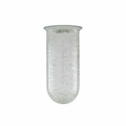 Crackled Well Glass Lamp Shade