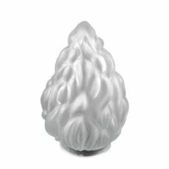 Large Flame Glass Lamp Shade