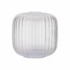 Reeded Cylindrical Glass Lamp Shade7.9"