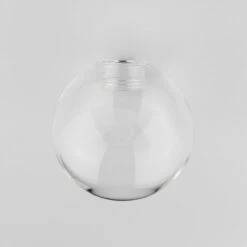 Clear Glass Globe 3.1", G9 Internal Thread