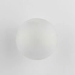 Frosted Glass Globe 3.1", G9 Internal Thread