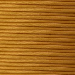 Gold Fabric Braided Cable, 3 Core Round