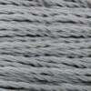 Grey Fabric Braided Cable, 3 Core Twisted -Home-Lighting Sale grey fabric braided cable 3 core twisted 3835