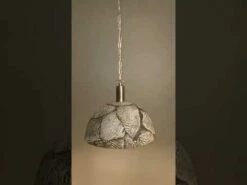 Kauri Organic Ceramic Dome Pendant Light 14.6", Black Clay -Home-Lighting Sale hqdefault 1 31