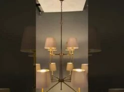 California Modern Brass Two-Tier Chandelier, 12-Arm -Home-Lighting Sale hqdefault 7 37
