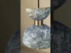 Nakaii Organic Ceramic Pendant Light 7.9", Blue Earth -Home-Lighting Sale hqdefault 7 46