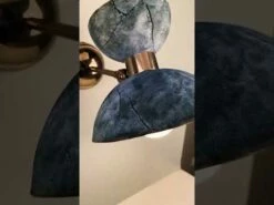 Nakaii Organic Ceramic Wall Light, Blue Earth -Home-Lighting Sale hqdefault 7 52