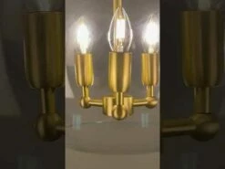 Casablanca Modern Open Glass Globe Mini Chandelier With Disc, Three-Light 18 Casablanca Modern Open Glass Globe Mini Chandelier With Disc, Three-Light -Home-Lighting Sale hqdefault 8 36