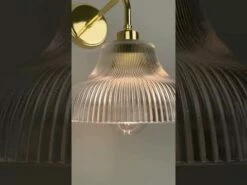 Mono Vintage Railway Glass Bathroom Wall Light 11.8" IP65 -Home-Lighting Sale hqdefault 8 48