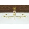 Irbid Modern Flush Chandelier, Eight-Arm