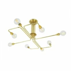 Irbid Modern Flush Chandelier, Eight-Arm -Home-Lighting Sale irbid modern chandelier 9436