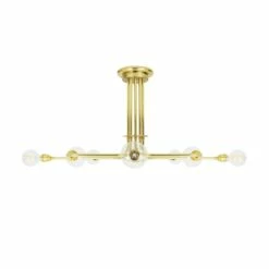 Irbid Modern Flush Chandelier, Eight-Arm -Home-Lighting Sale irbid modern chandelier 9437