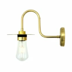 Kai Brass Swan Neck Wall Light IP65 11 Kai Brass Swan Neck Wall Light IP65 -Home-Lighting Sale kai swan neck wall light ip65 7919