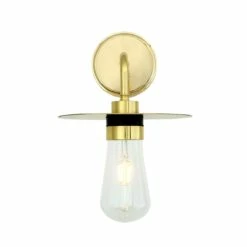 Kai Brass Bathroom Wall Light IP65 -Home-Lighting Sale kai wall light ip65 7996