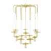 Kigoma Modern Brass Chandelier, 13 Light -Home-Lighting Sale kigoma chandelier 12668