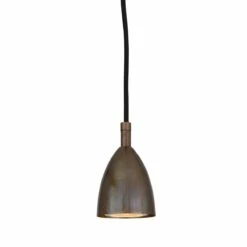 Lainio Small Modern Brass Cone Pendant Light 2.8" -Home-Lighting Sale lainio pendant light 11750