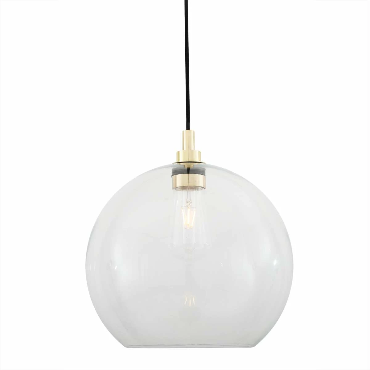 Leith Open Globe Pendant Light 13.8" IP65 3 Leith Open Globe Pendant Light 13.8" IP65