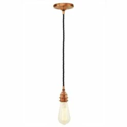 Lome Vintage Bare Bulb Pendant Light -Home-Lighting Sale lome vintage braided pendant light 9080