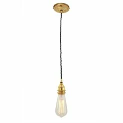 Lome Vintage Bare Bulb Pendant Light -Home-Lighting Sale lome vintage braided pendant light 9083